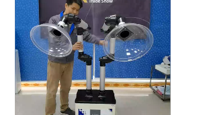 執(zhí)信環(huán)保車間除塵器設(shè)備吸塵器,除塵器小型,凈化企業(yè)車間煙塵污染！