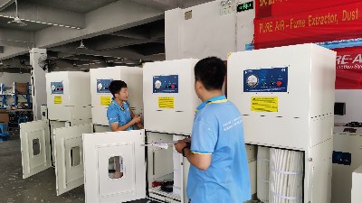 焊接煙霧過濾器-移動式煙霧過濾器-執信環保凈化焊接煙塵污染！